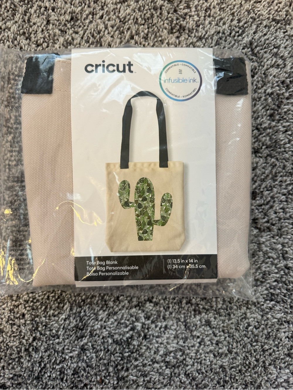 Cricut Canvas Tote Bag Blank